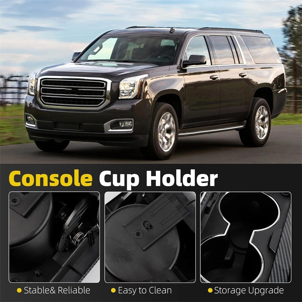 Console Cup Holder Storage for Chevy Silverado GMC Yukon (2007–2014)