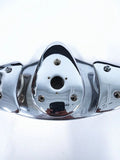 Chrome Bronze Bow Cleat Chock for Bertram 38 (No Screws)