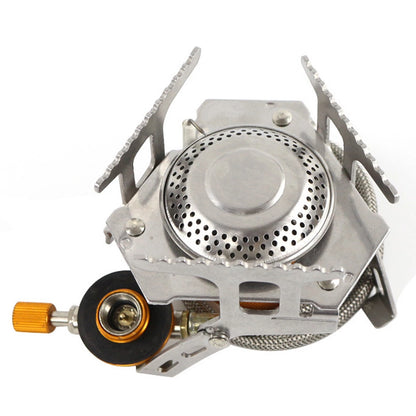 Folding Gas Stove for Outdoor Camping and Backpacking