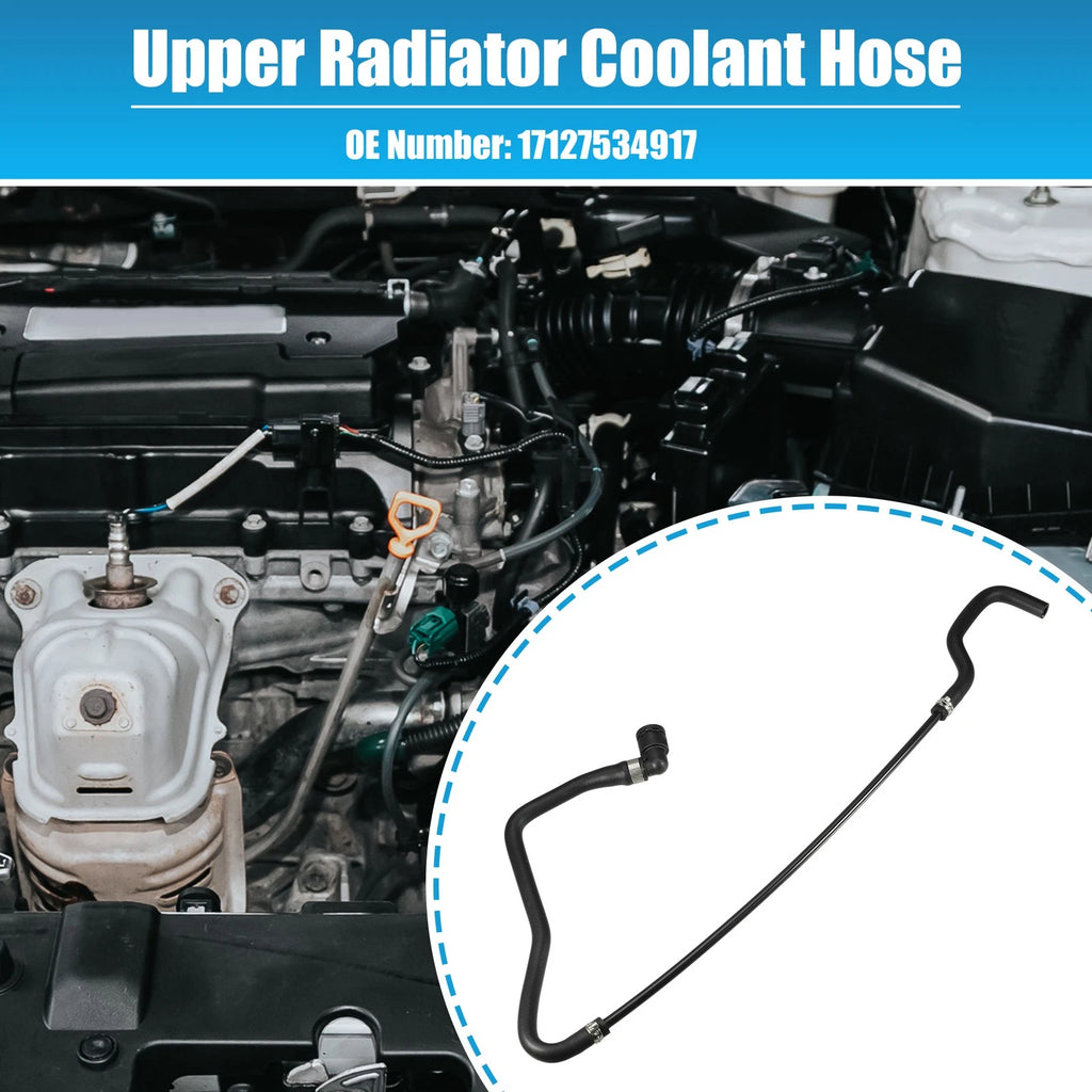 Upper Radiator Coolant Hose for BMW 550i 650i Base 2006–2010