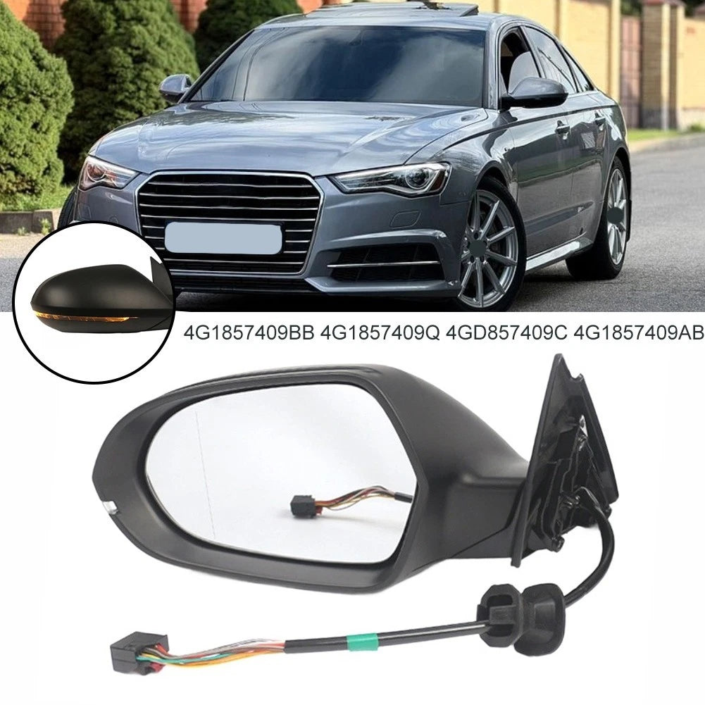 Left Side Mirror LHD for For A6 for c7 2011-2018 Power Folding Heated 12Pin