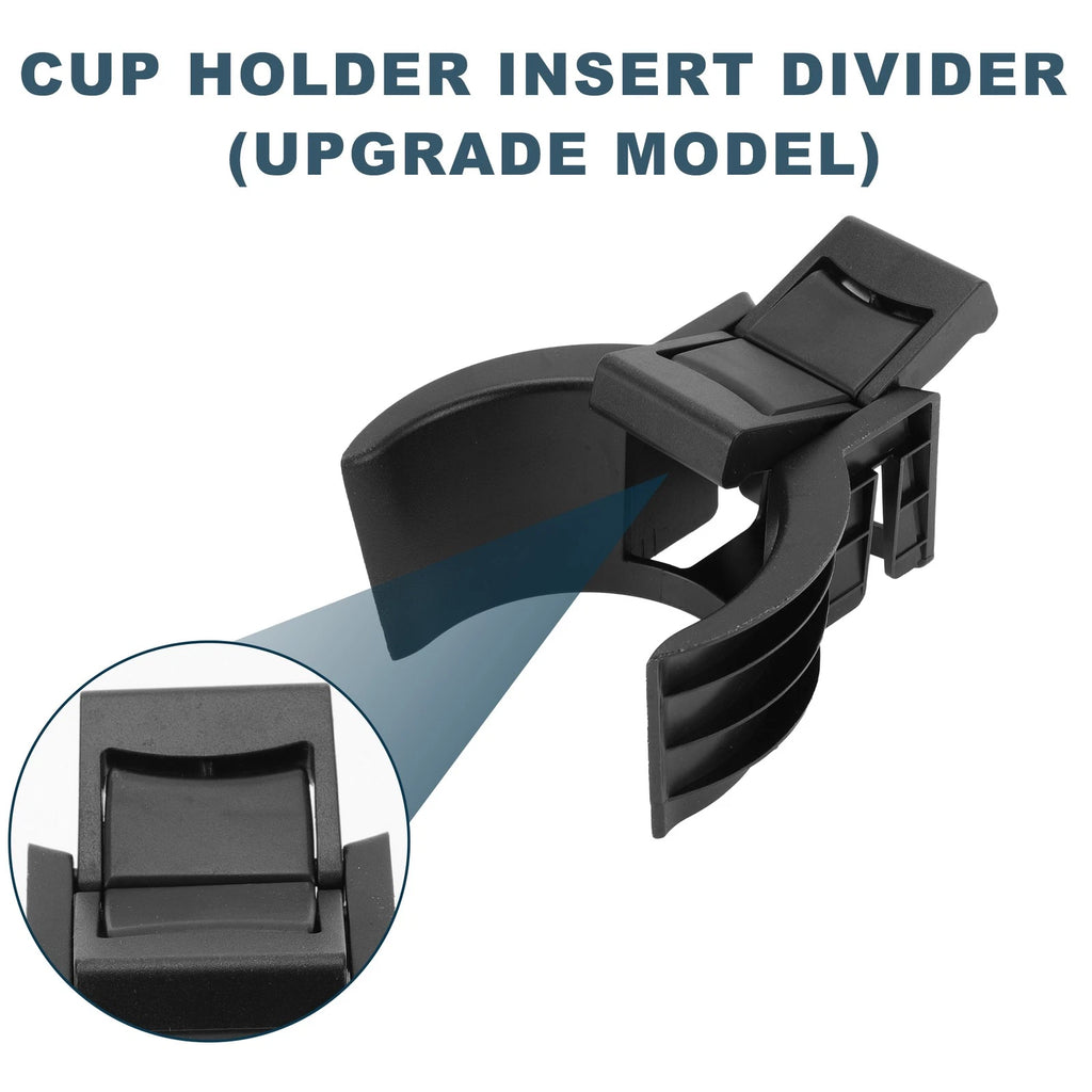 Cup Holder for Toyota Highlander Replacement Drink Holder Black (2014–2023)