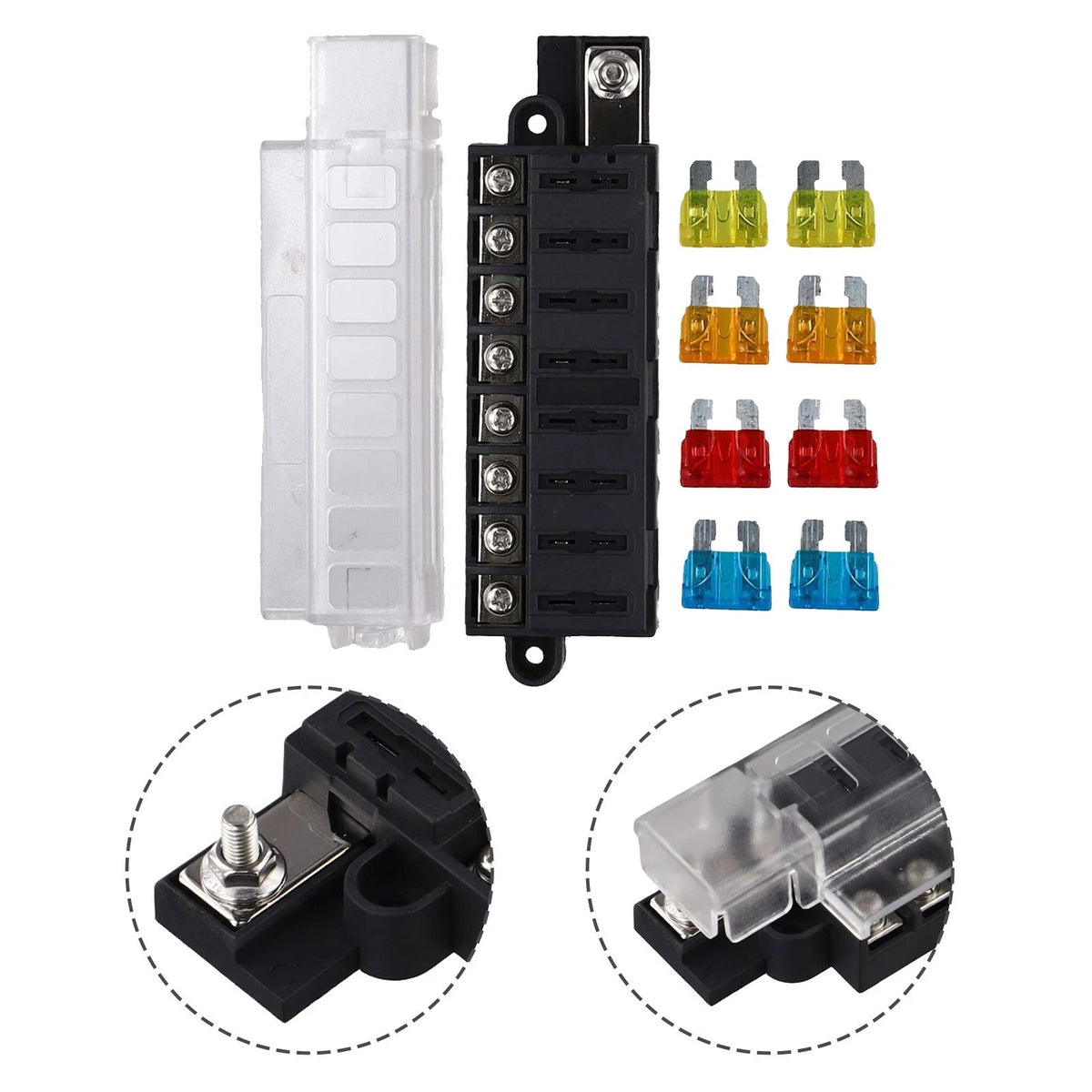 User Friendly Installation Process of the Compact 8 Gang Fuse Box System