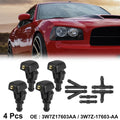 Windshield Washer Nozzle Kit Front Set for Ford F-150 (2004–2014)