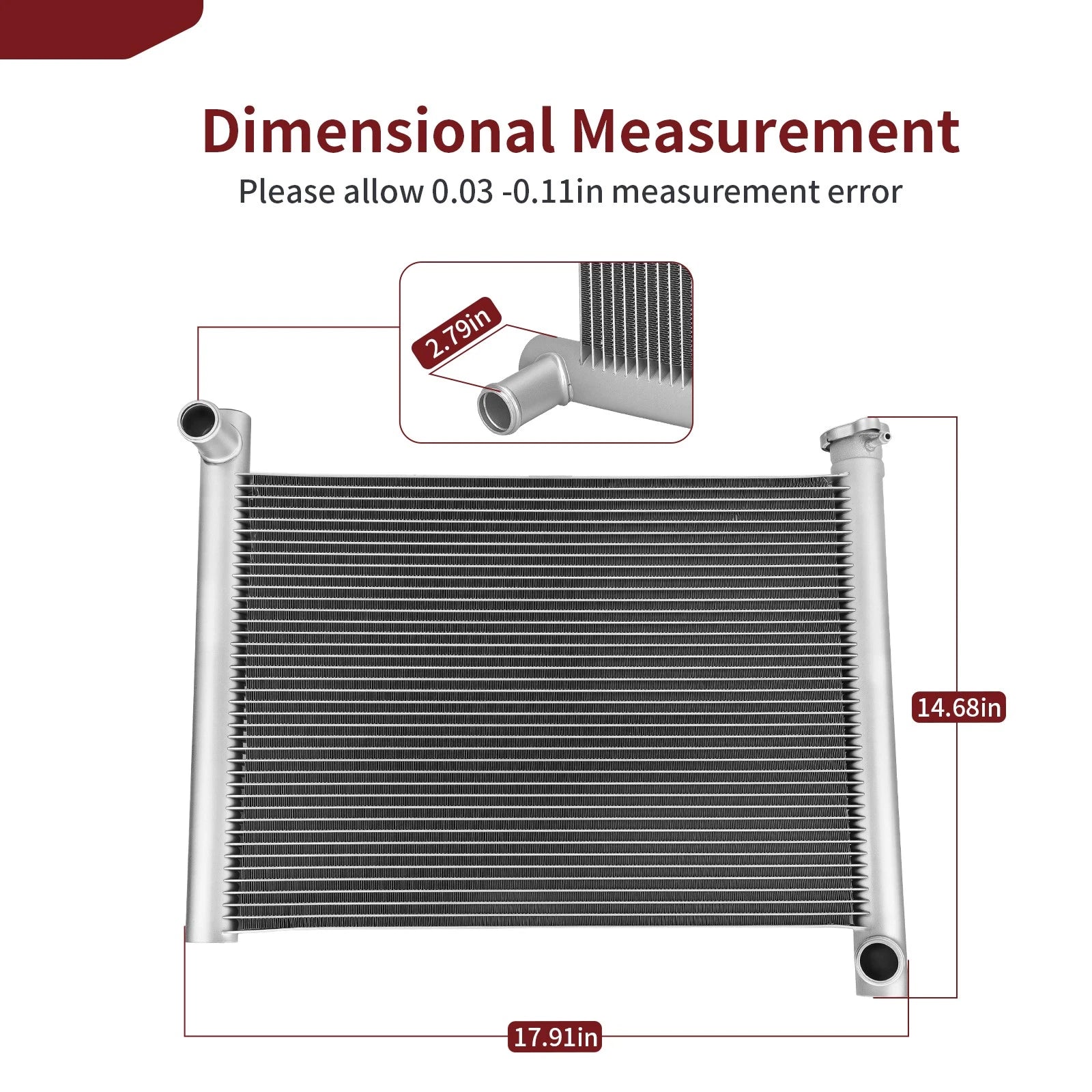 Radiator for Polaris Sportsman 850 / SP 850 / X2 850 / XP 850 (2009–2025)