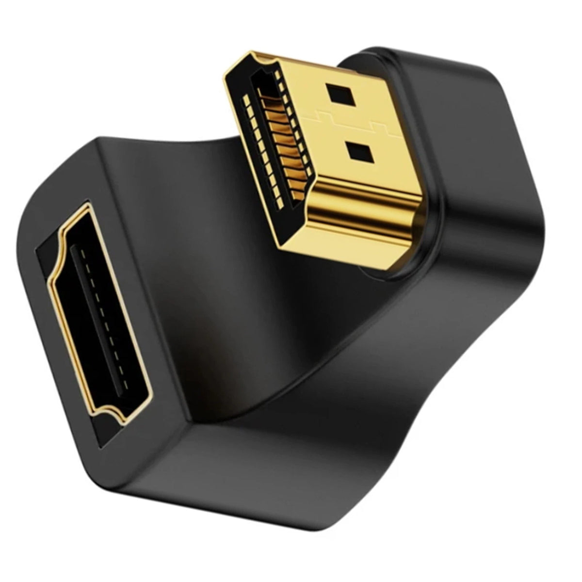 HDMI to HDMI Adapter 2.1 for 4K 8K Devices (180 Degree)