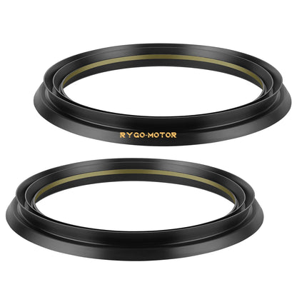 2PC Front Brake Drum Dust Seal for Honda Rancher 350 TRX350FE/FM/TE/TM (2000–2006)