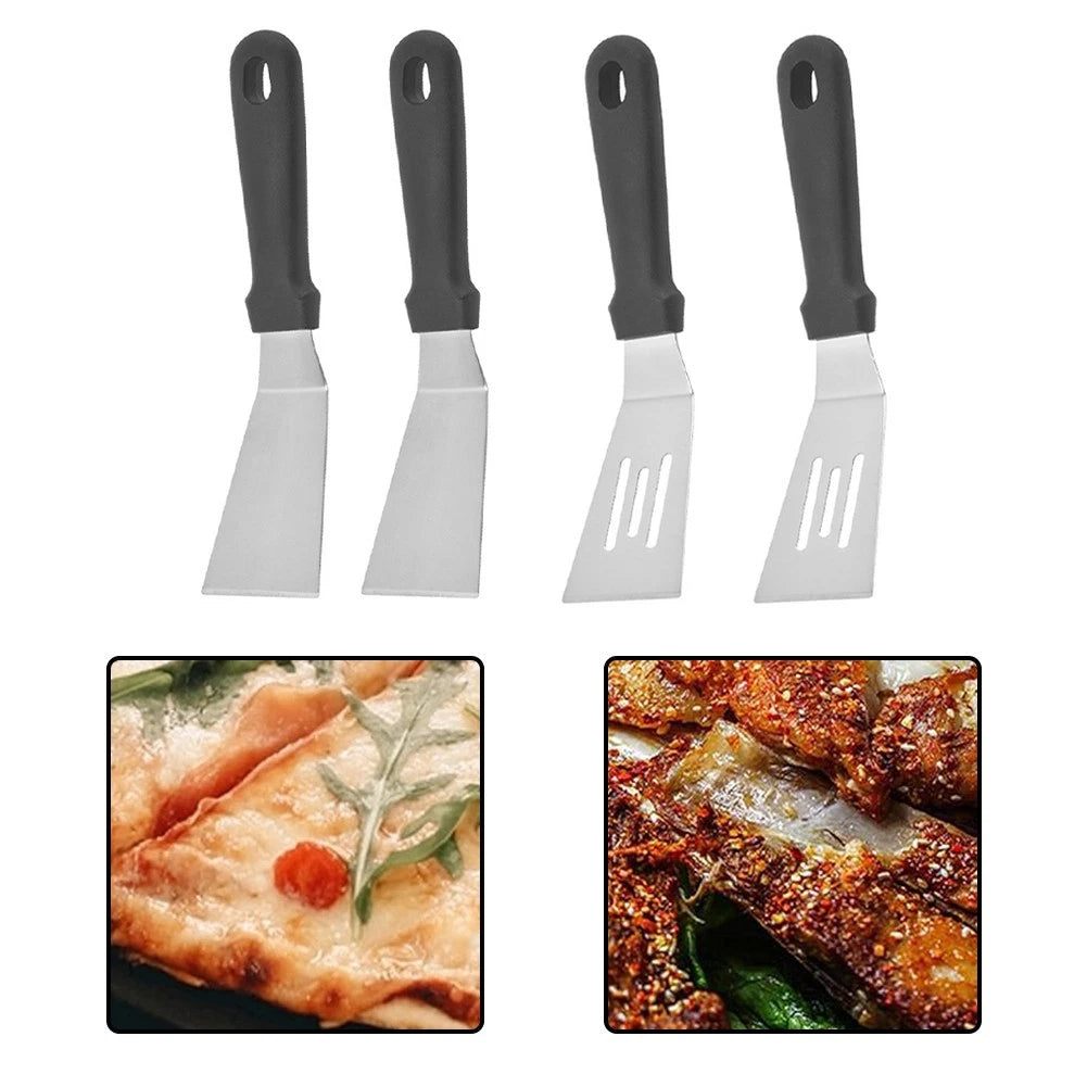 2 Pack Stainless Steel Spatula Set 23cm for Brownie Pancake Lasagna Pie