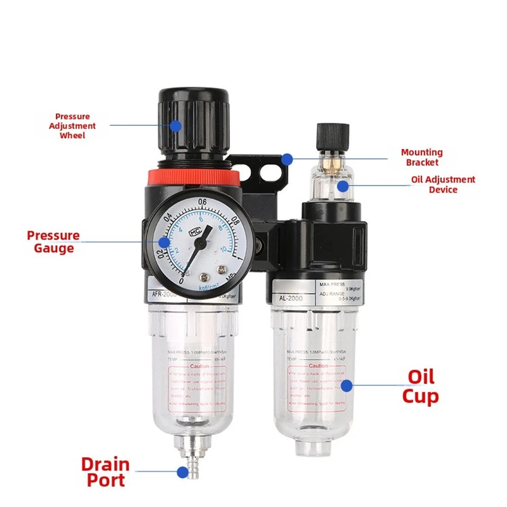 Air Filter Pressure Regulator Valve for Industrial Applications AFC2000
