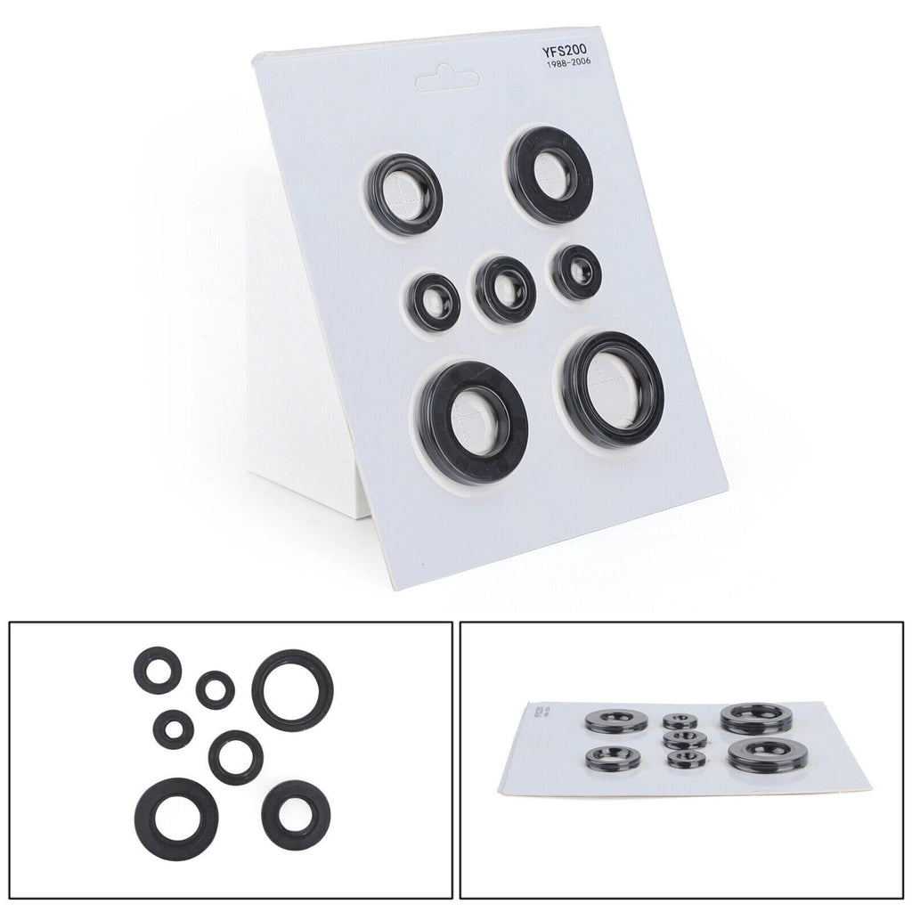 Complete Engine Oil Seal Kit for Yamaha YFS 200 Blaster ATV (1988–2006)