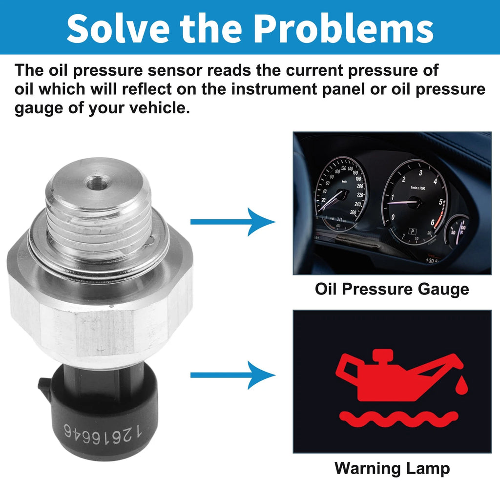 Engine Oil Pressure Sensor Replacement for Buick LaCrosse (2008–2009)
