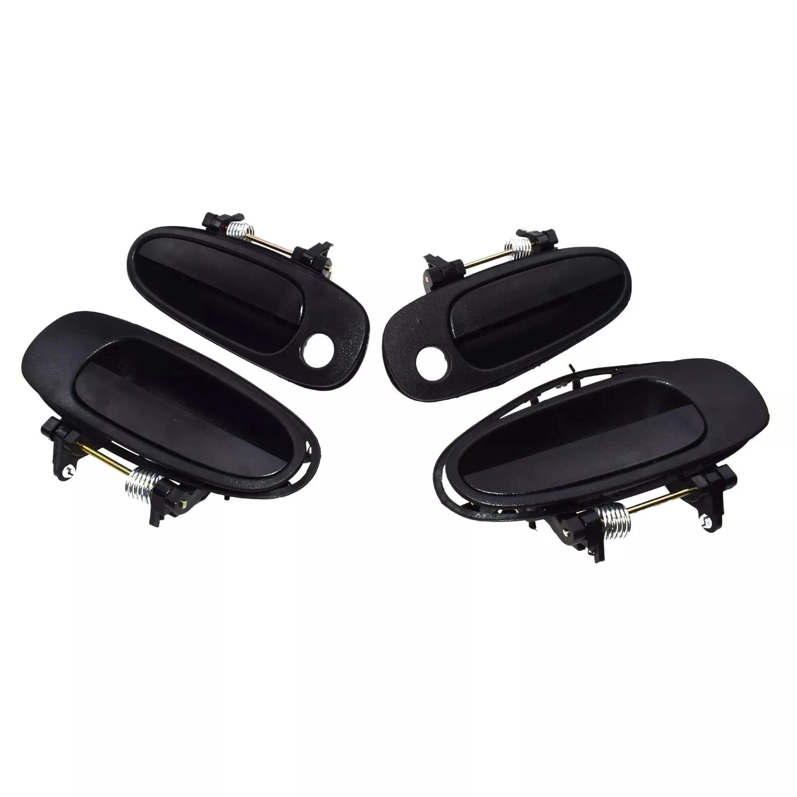 Outer Exterior Driver Door Handle Black for Toyota Corolla (1998–2002)