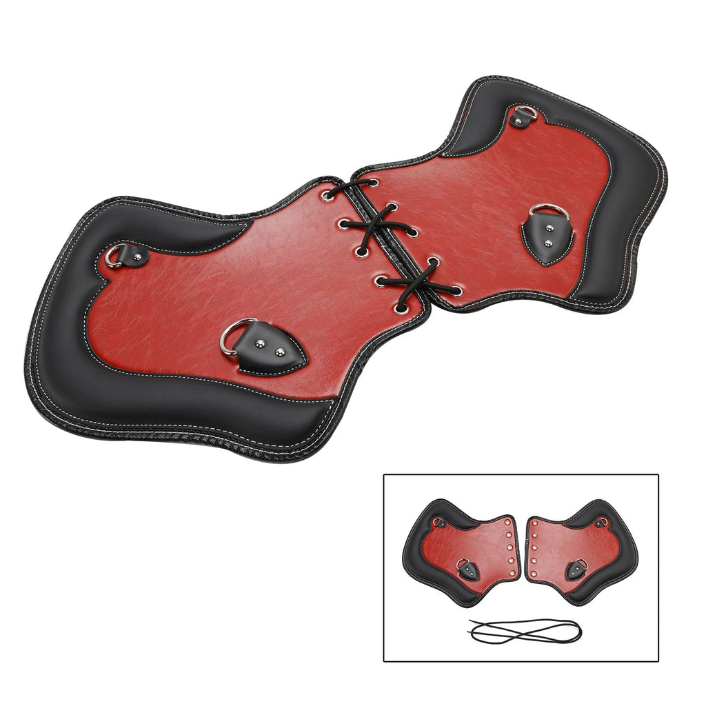 CNC Heat Shield Saddle Protector Pair for Harley FLHX