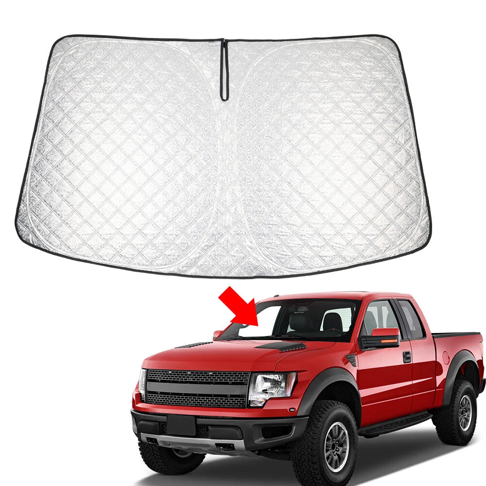Foldable Windshield Sun Shade for Ford F150 (2009–2014)