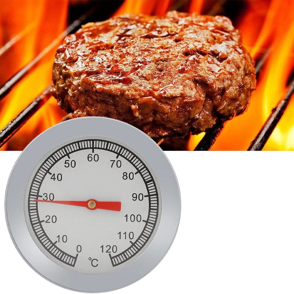 Stainless Steel Barbecue Thermometer for Backyard Barbecues