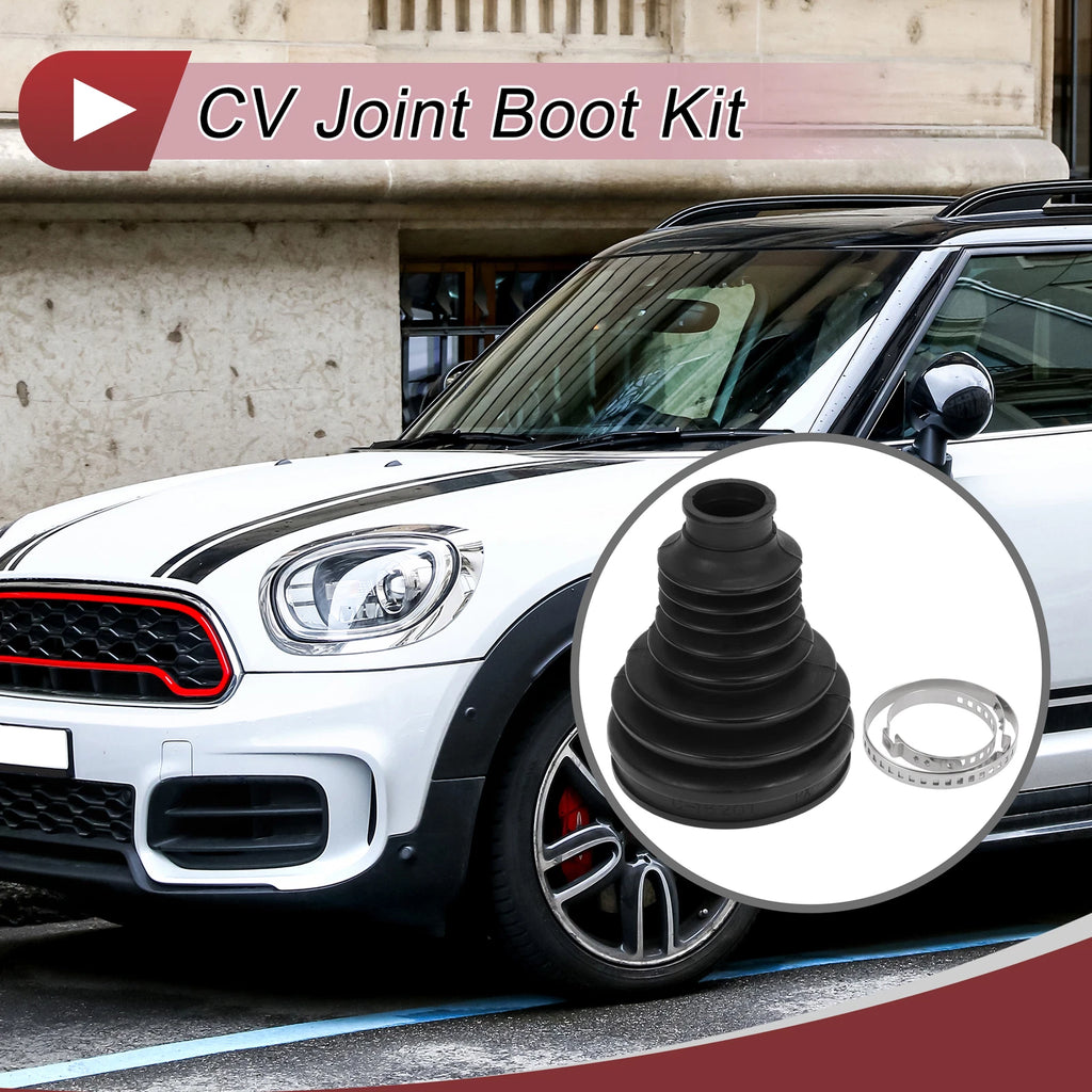 Inner CV Joint Boot Kit w/ Clamp for Mini Cooper Countryman (2011–2016)