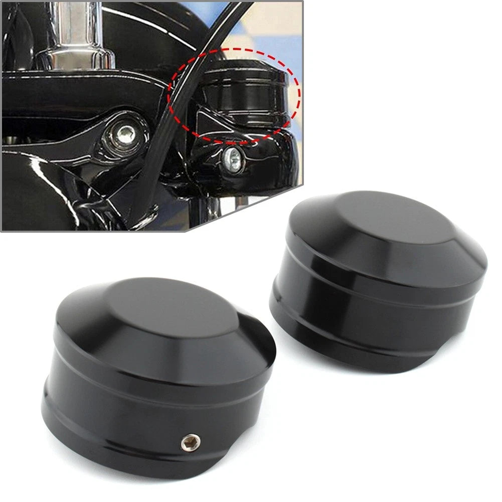 Upper Fork Stem Nut Cover Cap for Harley Softail Breakout FXBR FXBRS (2018–2023)
