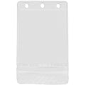 Waterproof Lure Hook Storage Bag with Clear Shell and EVA Pockets