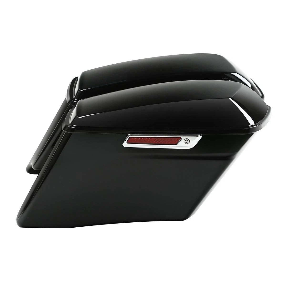 4" Stretched Hard Saddlebag & Conversion Brackets for Harley Softail (1984–2017)