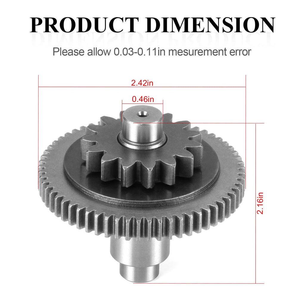 Starter Limiter Gear for Kawasaki Prairie 360 400, Bayou 400 (2000–2006)
