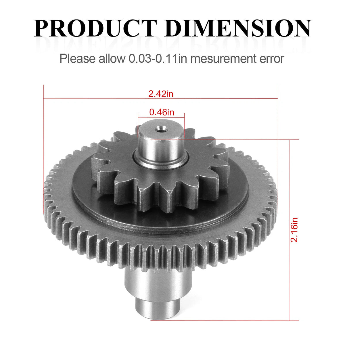 Starter Limiter Gear for Kawasaki Prairie 360 400, Bayou 400 (2000–2006)