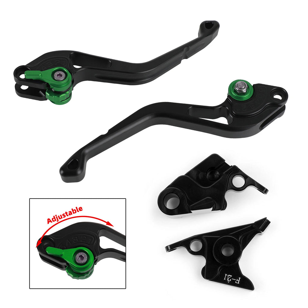 Short Clutch Brake Lever for Kawasaki Z650, Versys 1000, Z900 (2017–2023)