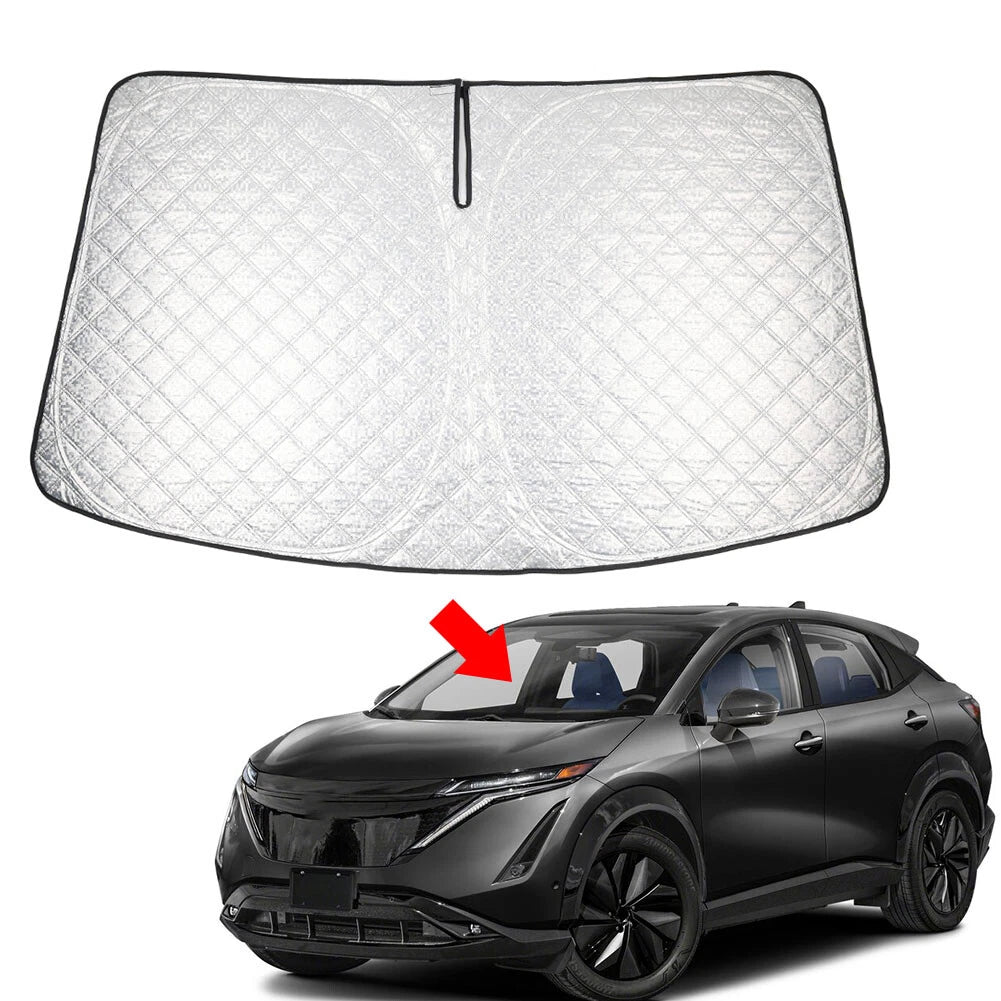 Foldable Windshield Sun Shade for Nissan Ariya EV (2023–2025)