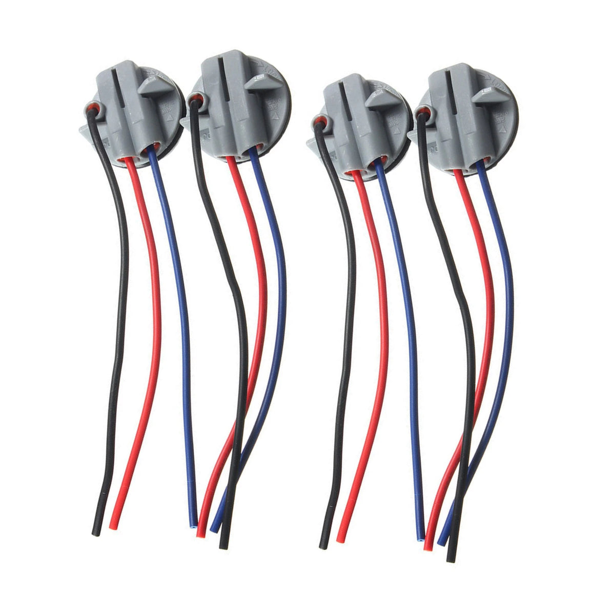 Set of 4 Bulb Socket Adapter Base Connectors for