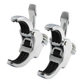 49mm Detachable Windshield Clamps for Harley Fat Bob (2018–2025) Chrome