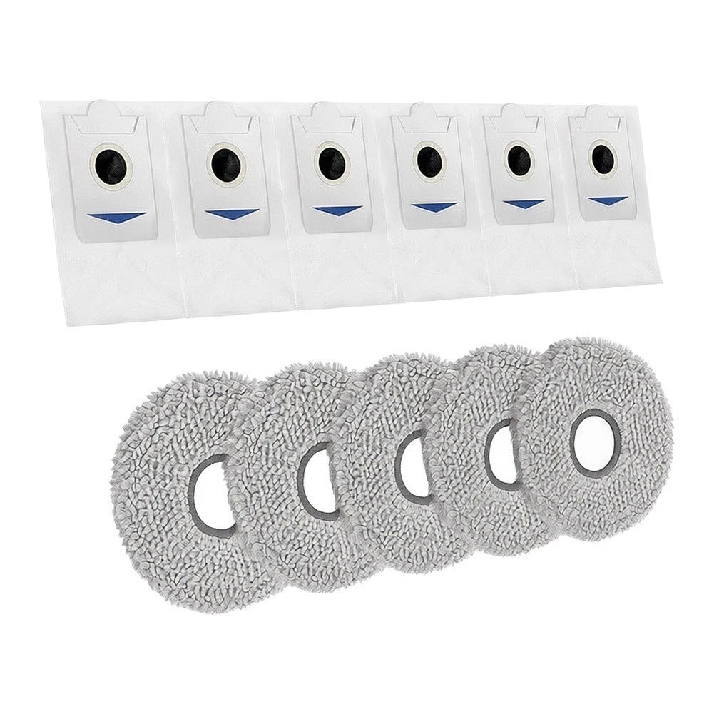 Microfiber Mop Cloth + Dust Bag Kit for Bosch Spotless Max BCRDW3B Series