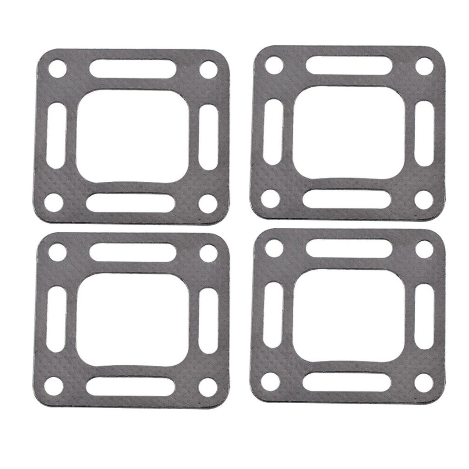 Set of 4 Manifold Riser Elbow Gaskets for Mercruiser 4.3 5.0 5.7 454 502