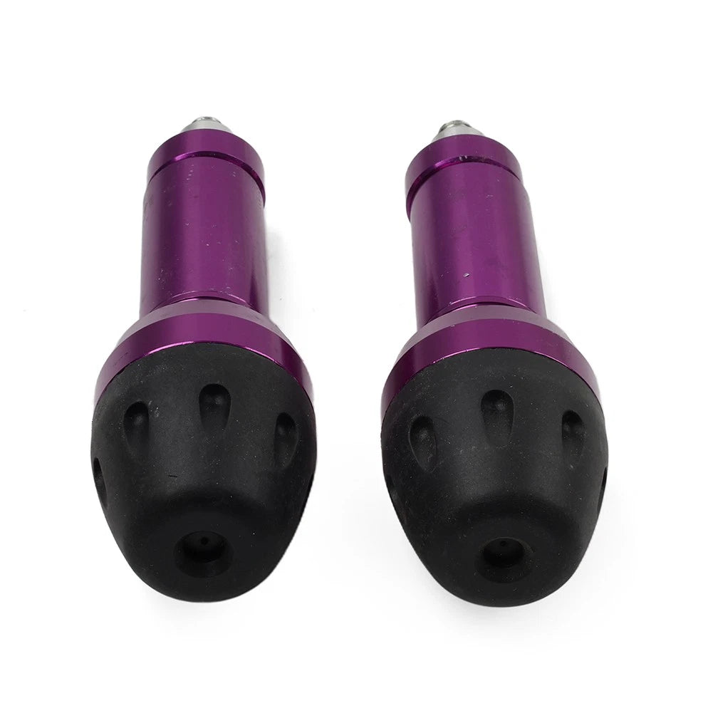 8MM Universal Motor Purple Exhaust Frame Slider for Motorcycle