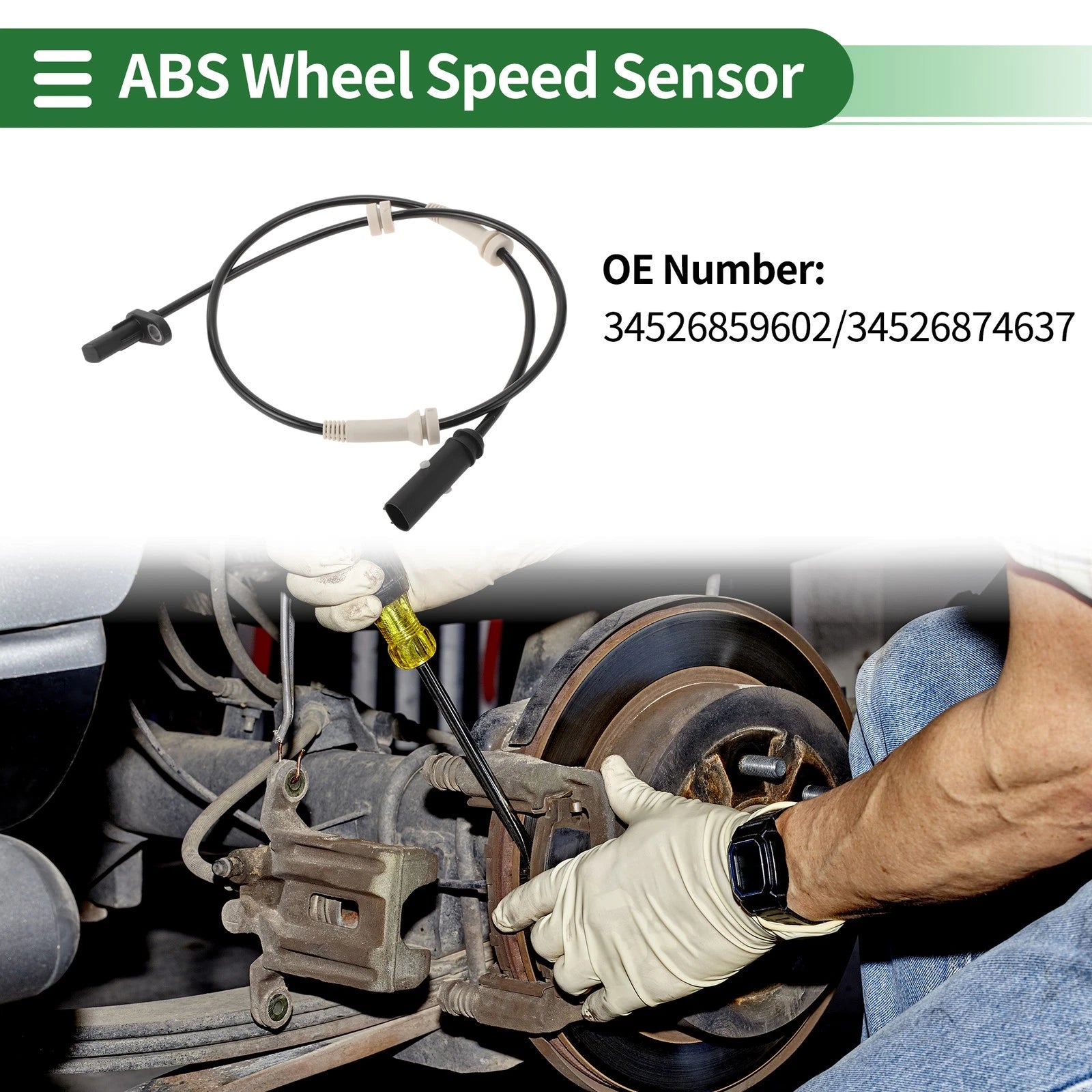 ABS Wheel Speed Sensor Replacement for BMW 7 Series G12 (2015–2022)