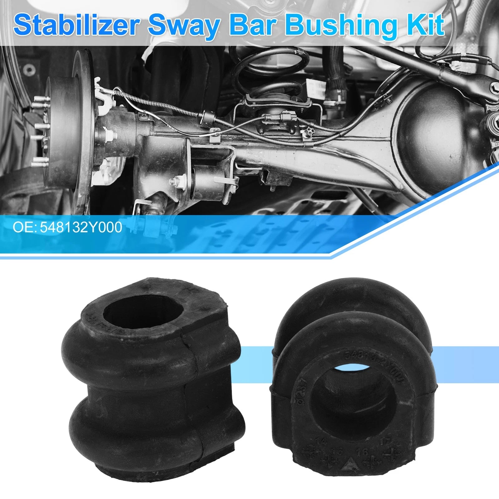 Stabilizer Sway Bar Bushing Kit Replacement Front Left Right for Nissan (2000–2012)