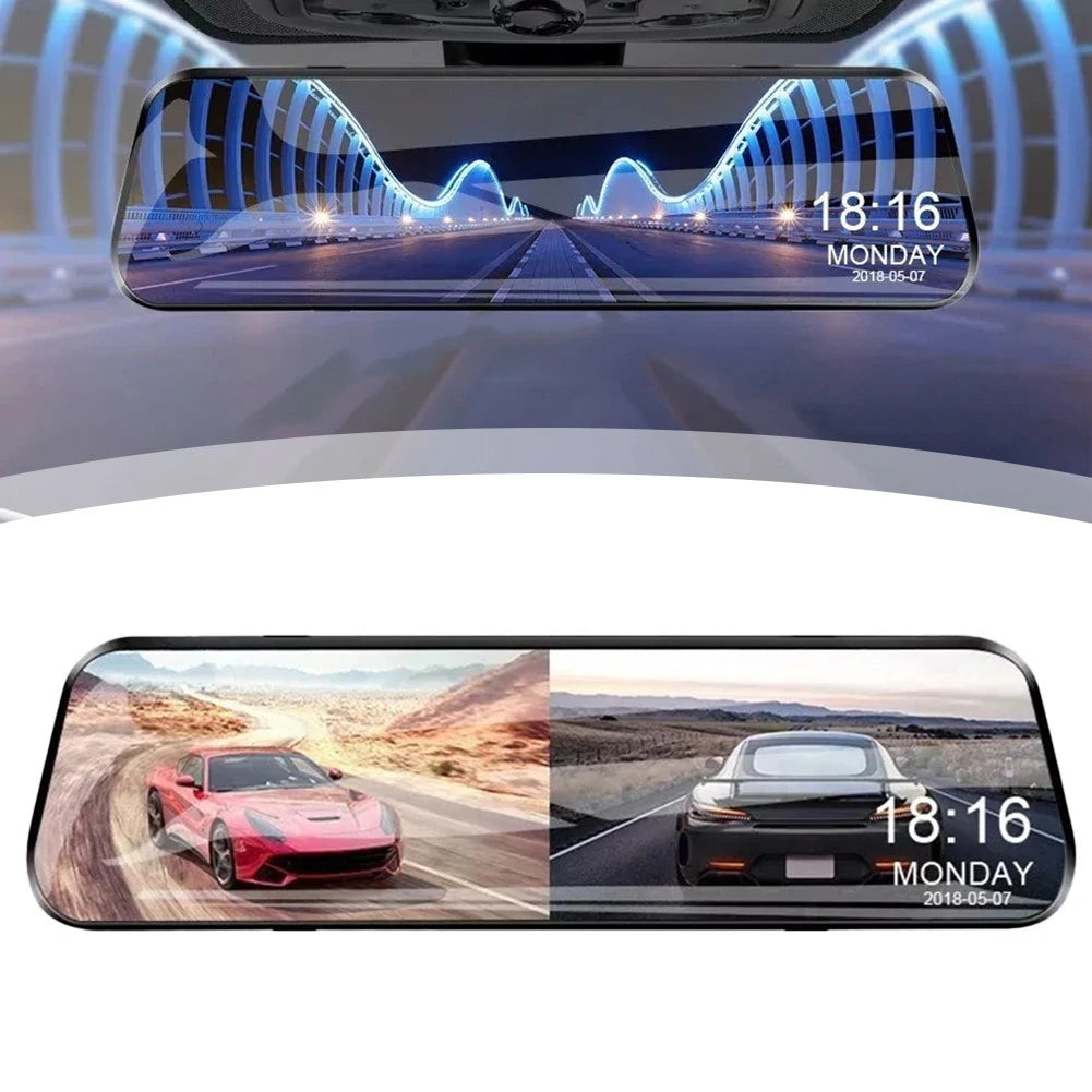 10" HD Mirror Camera for Car Video Recorder (Universal Fit)
