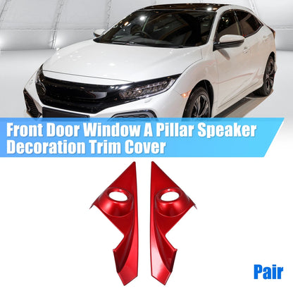 Front Door Window A Pillar Speaker Trim Cover for Honda Civic (2016–2021)