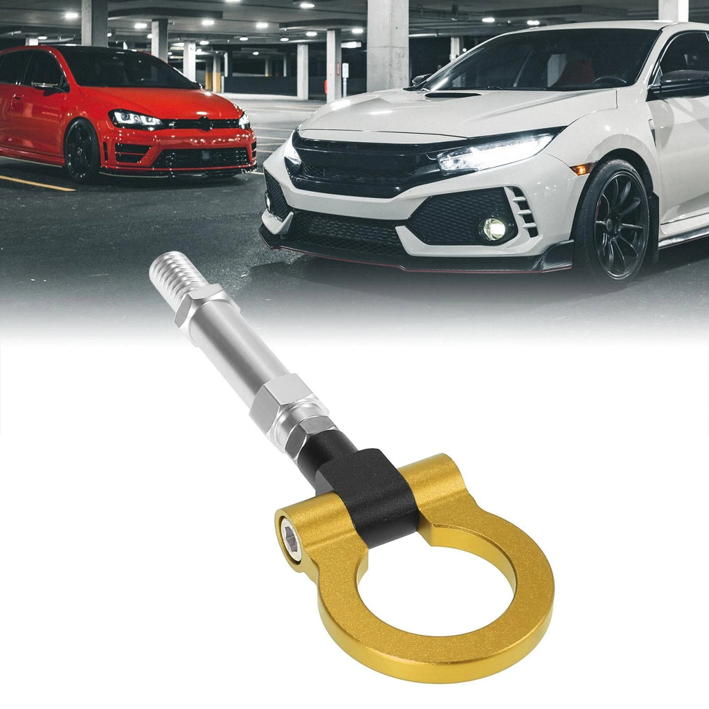 Gold Tone Front Tow Hook Screw Replacement for Volkswagen Golf GTI (2015–2021)