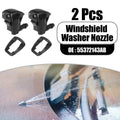 2pcs Front Windshield Washer Nozzles Replacement for Jeep Grand Cherokee (2005–2016)