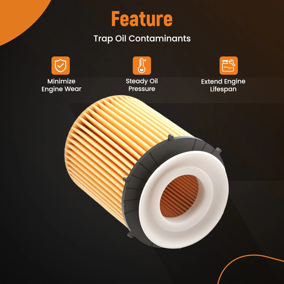 Oil Filter HU7116z for Mercedes-Benz A C E CLA GLA GLB GLC GLE (2015–2022)