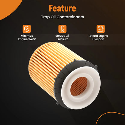 Oil Filter HU7116z for Mercedes-Benz A C E CLA GLA GLB GLC GLE (2015–2022)
