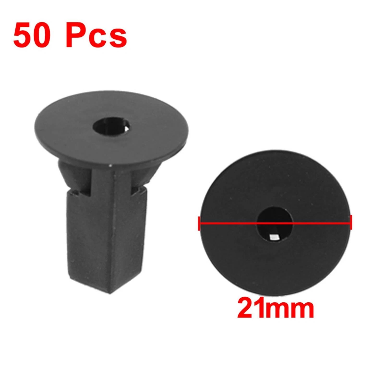 Interior Mat Clips Replacement Plastic Rivet Set for Toyota Prado (50 Pcs) (2002–2009)