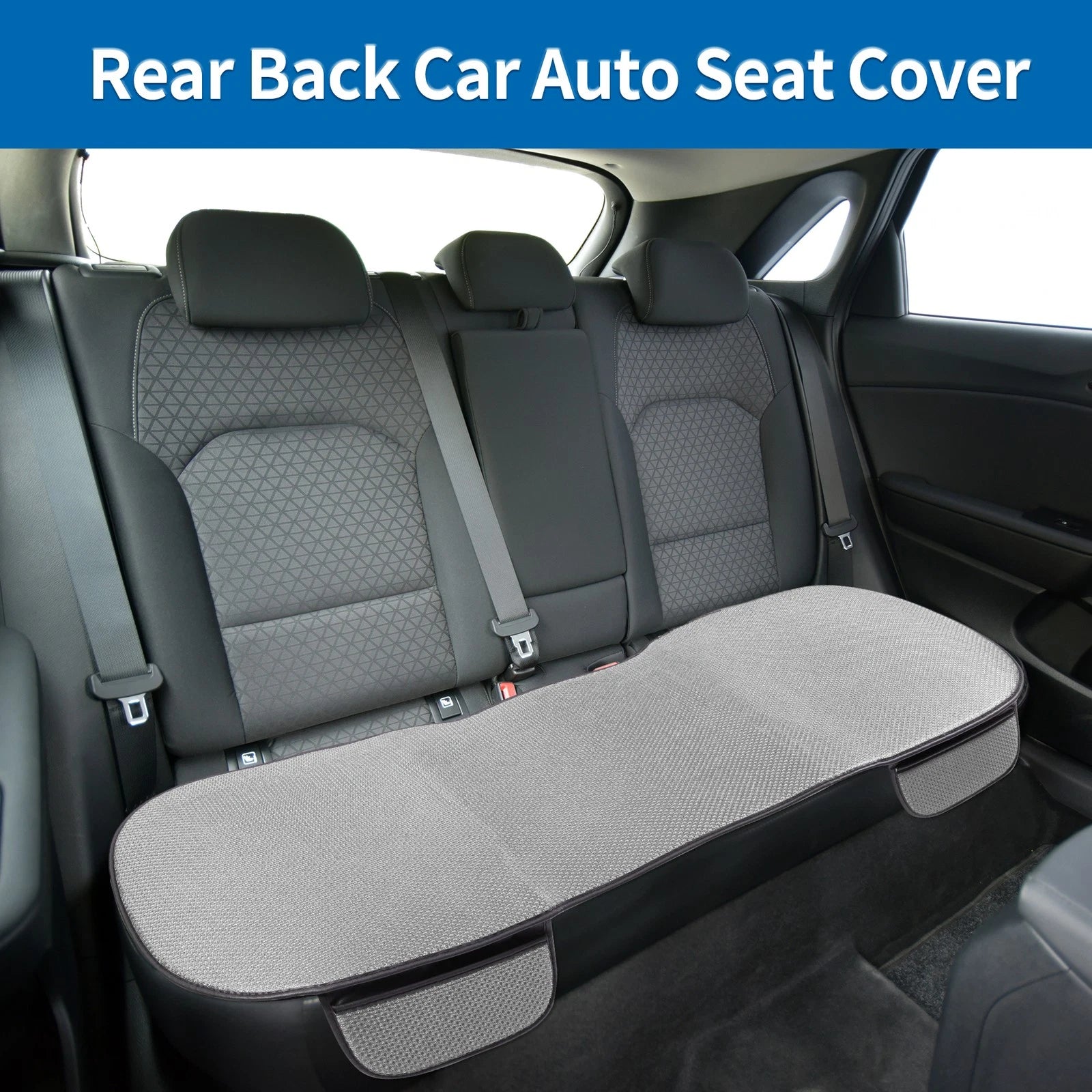 Back Seat Cover for - Ice Silk Cushion Mat Protector