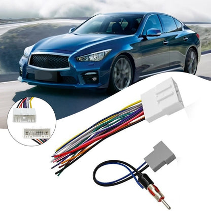 2X Radio Harness Connector for Nissan Subaru Models (Easy Install)
