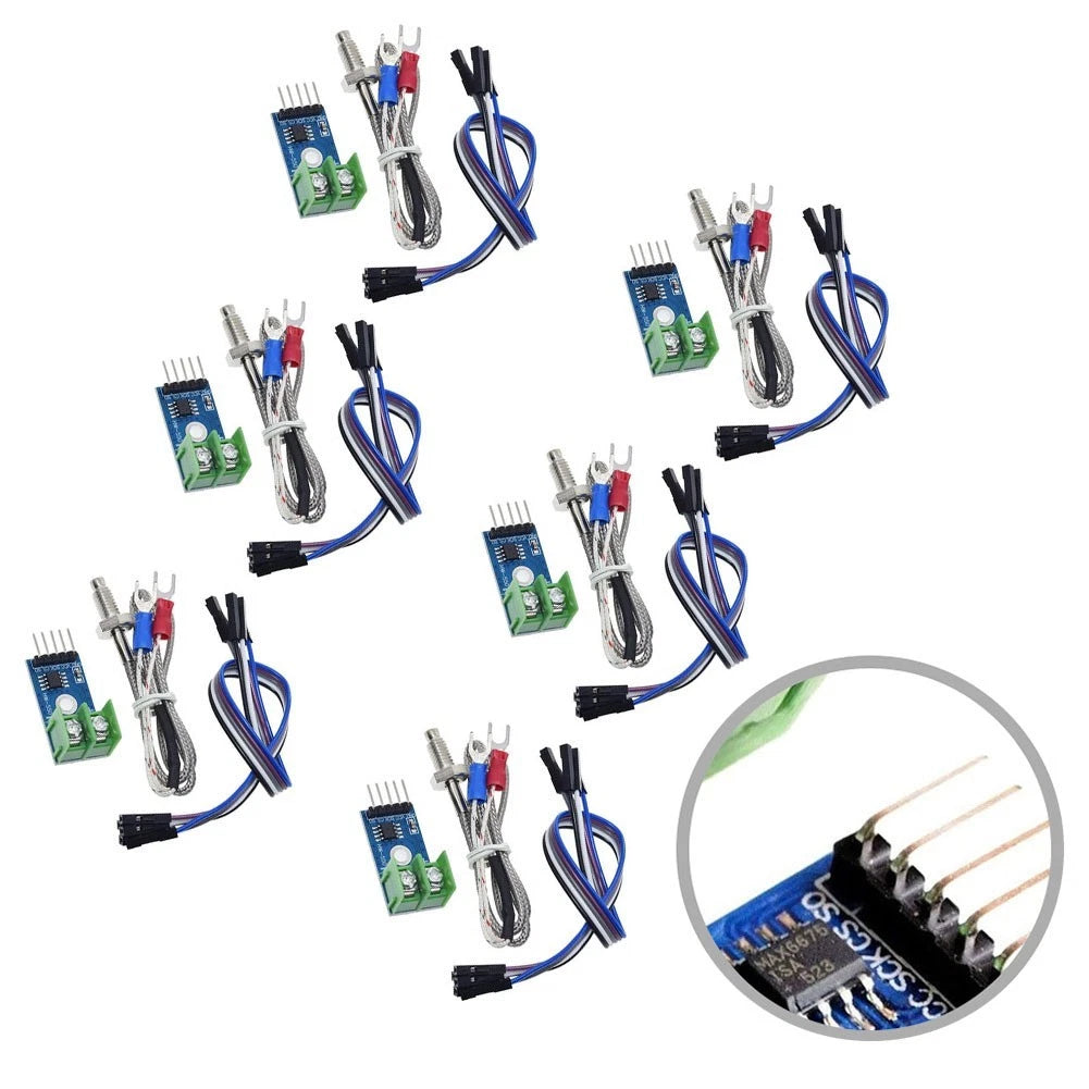 K-Type Thermocouple Sensor MAX6675D for Soldering Stations 3D Printers