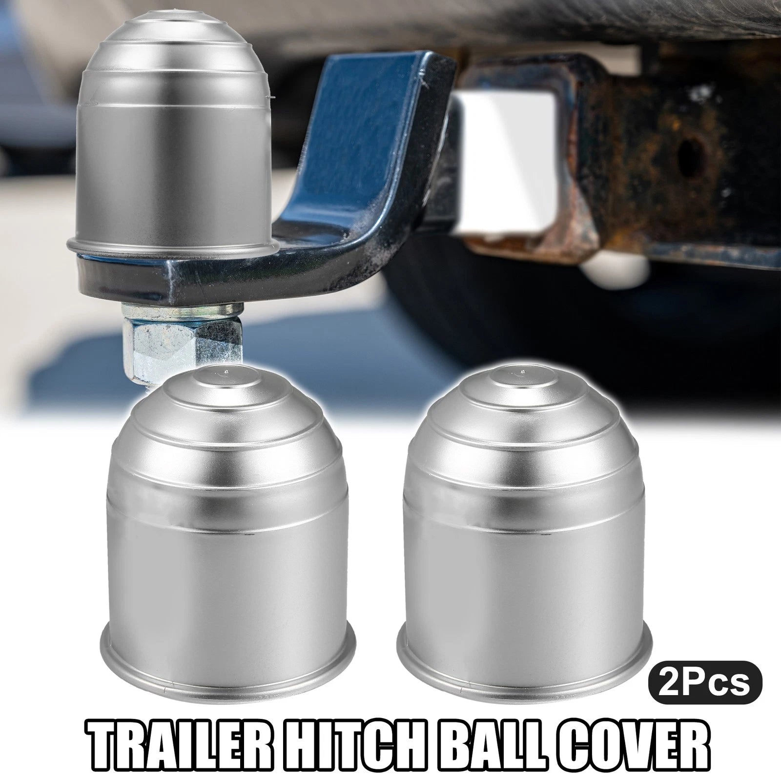 Trailer Hitch Ball Cover Replacement 50mm for Universal Car Trailer Boat (1)
