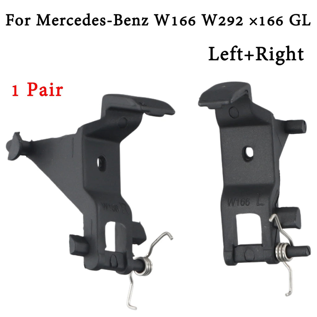 2Pc Center Console Armrest Latch Clip for Mercedes W166 (2012–2018)