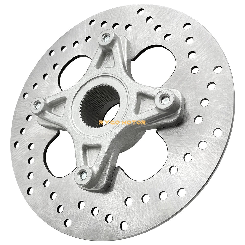 Rear Brake Rotor Disc w/Flange Hub for Honda Sportrax 400 TRX400EX TRX400X (1999–2014)