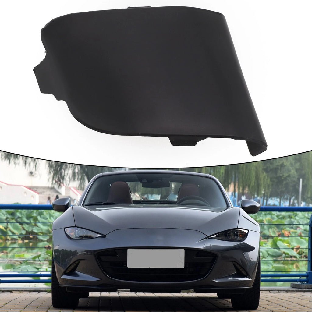 Car Hook Eye Cover for Miata (2016–2021) Unpainted Black