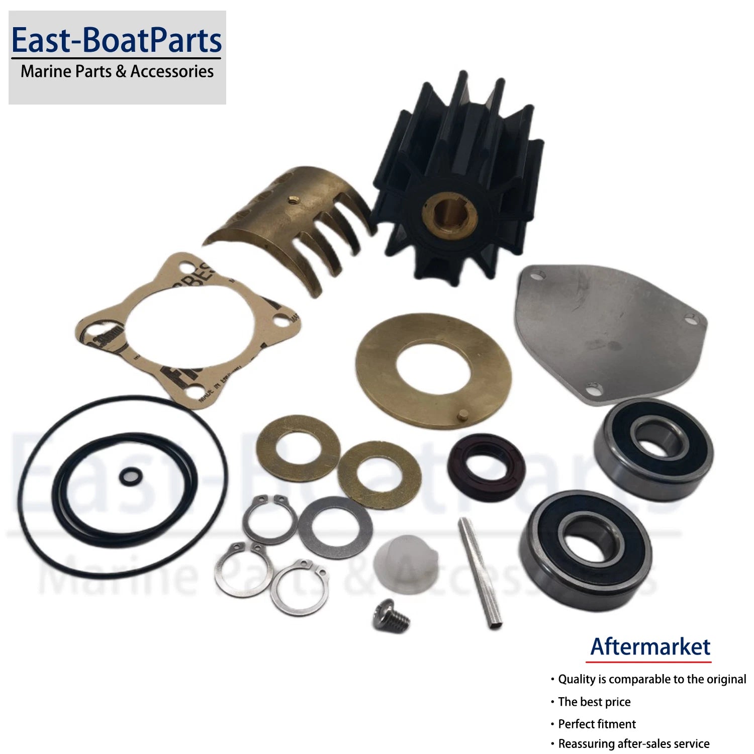 Major Internal Repair Kit for Sherwood Pump Series (23974, 19636, 19726, 21065)