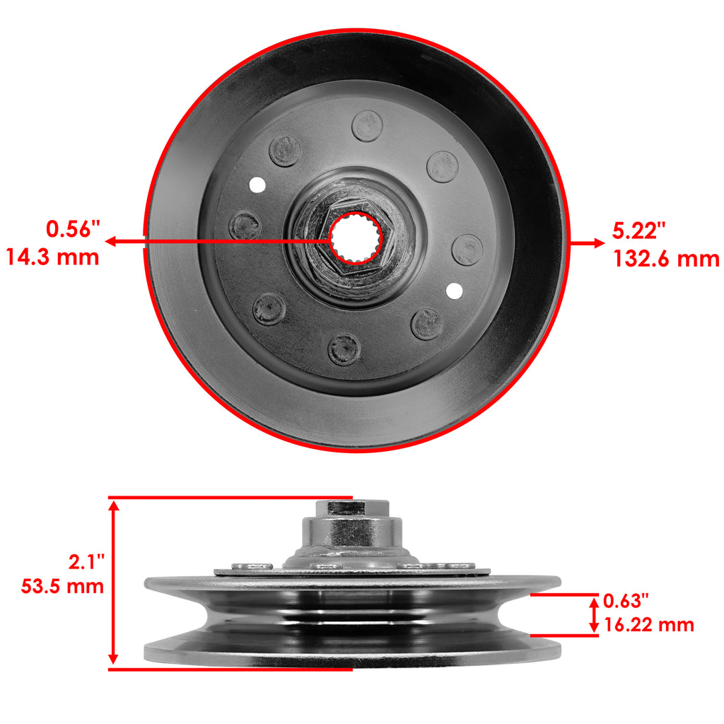 Drive Idler Pulley Replacement for John Deere GT225 GT235E GT235 (2005–2011)
